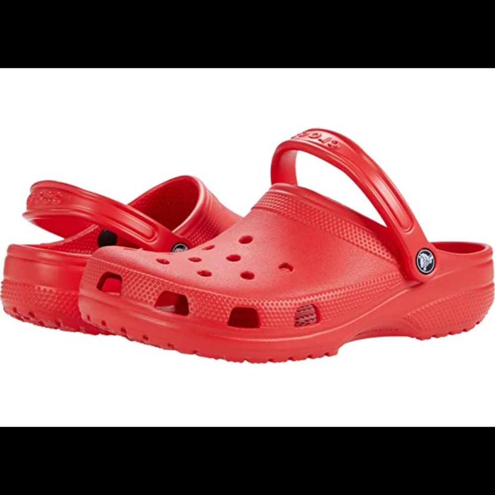 Red Crocs